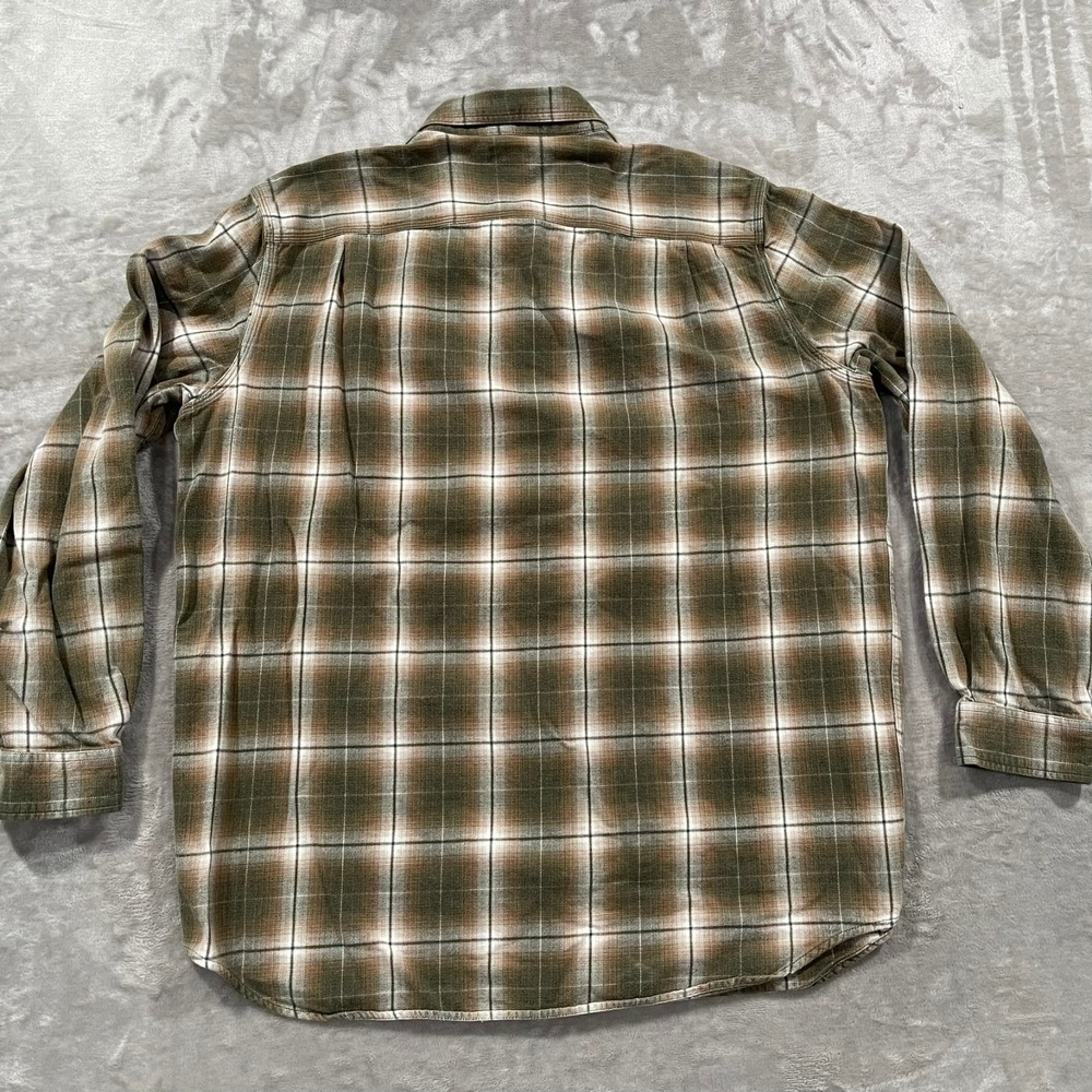 Carhartt Shirt Mens 2XL Tall Flannel Plaid Relaxed Fit Workwear - Picture 4 of 7